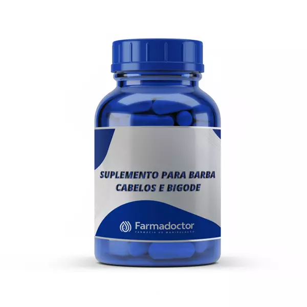 Suplemento para Barba, Cabelo e Bigode
