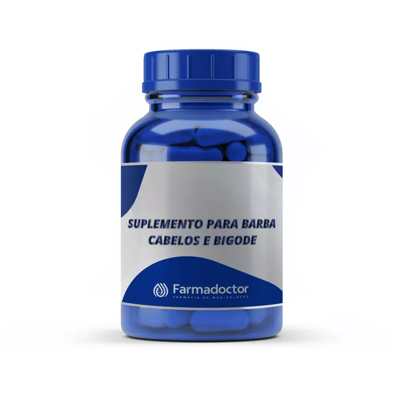 Suplemento para Barba, Cabelo e Bigode