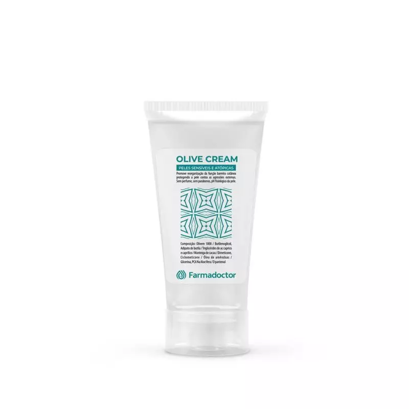 Olive Cream - Super Hidratante para Peles Sensíveis - 200g