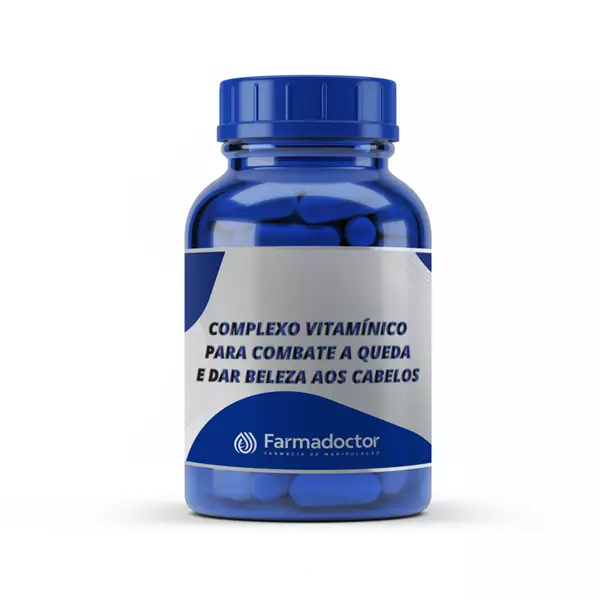Complexo Vitamínico Para Combater a Queda e Proporcionar Beleza aos Cabelos