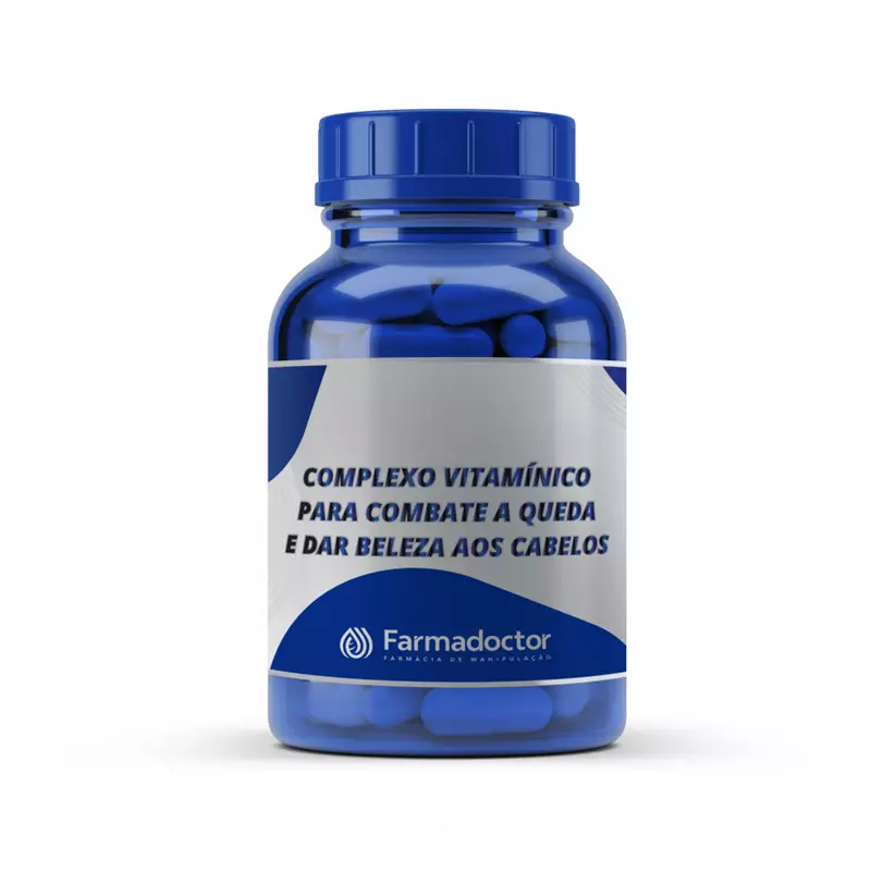 Complexo Vitamínico Para Combater a Queda e Proporcionar Beleza aos Cabelos