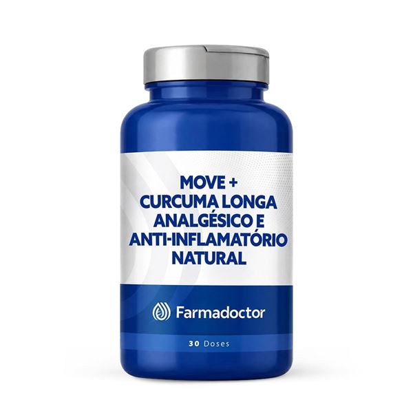 Move + Curcuma longa Analgésico e Anti-inflamatório Natural 30 Doses