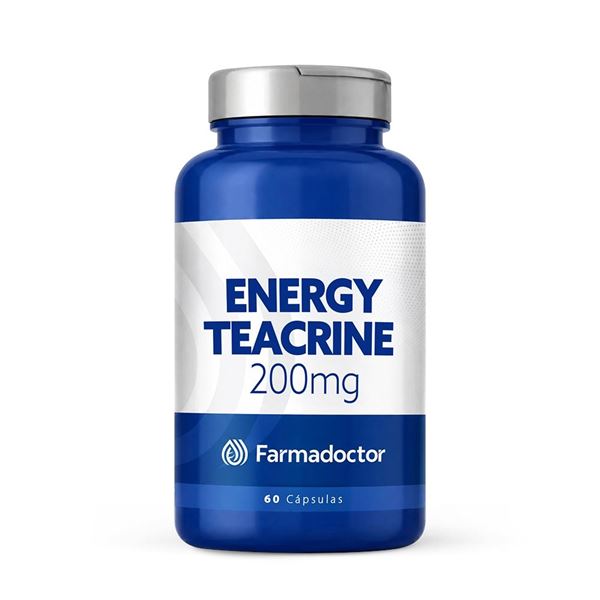 Energy Teacrine 200mg 60 Cápsulas