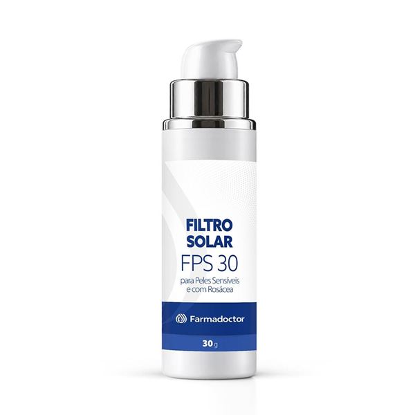 Filtro Solar FPS 30 para Peles Sensíveis e com Rosácea 30g