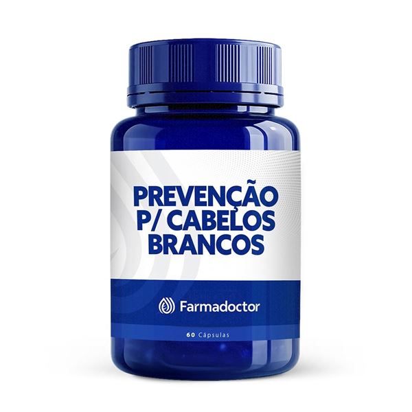 PQQ 10mg Cápsulas para Prevenção dos Grisalhos 60 Cápsulas