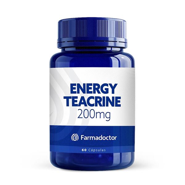 Energy Teacrine 200mg 60 Cápsulas