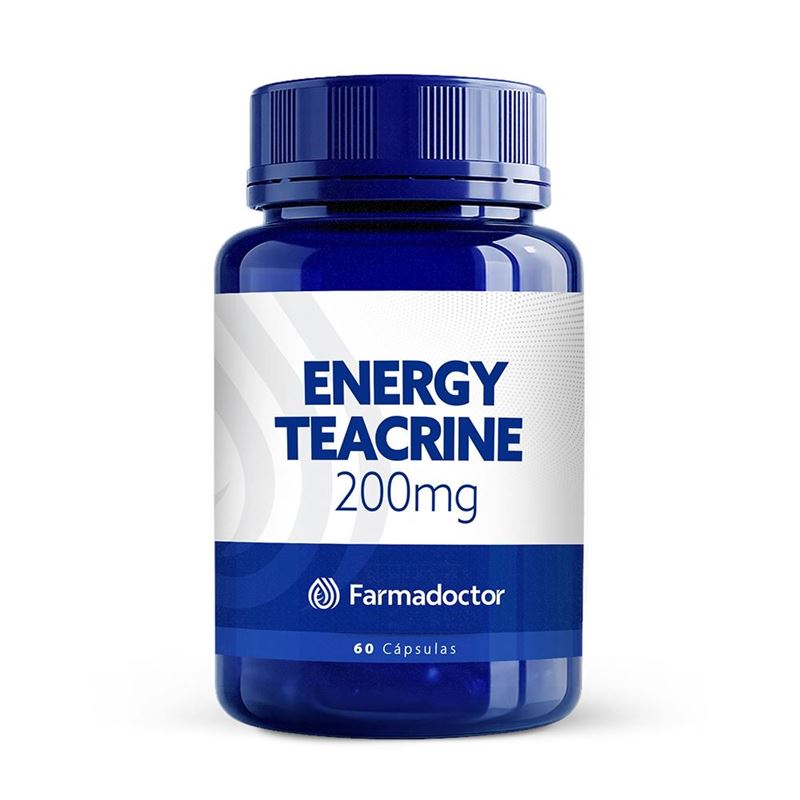 Energy Teacrine 200mg 60 Cápsulas