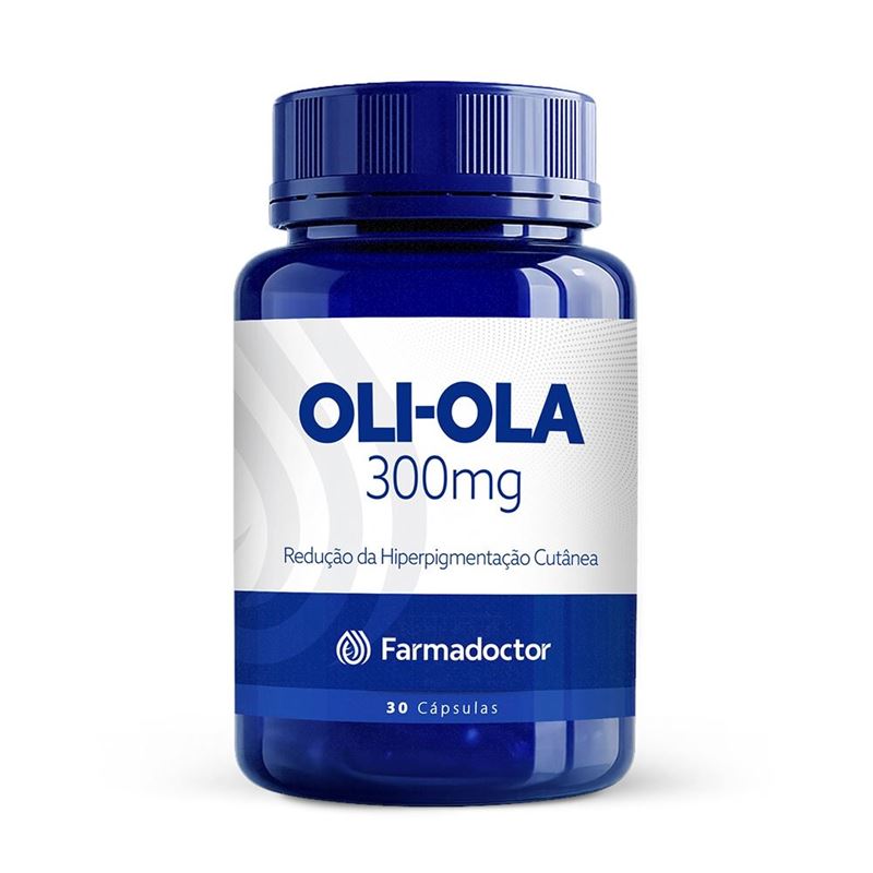 Oli-Ola 300mg Redução da Hiperpigmentação Cutânea 30 Cápsulas